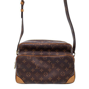 Louis Vuitton Monogram Leather Brown Nile Shoulder Bag